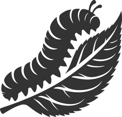 Fototapeta premium Insect vector silhouette illustration
