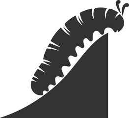 Insect vector silhouette illustration