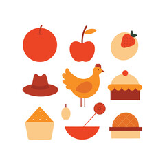 47 Vintage Village Illustrations for Design