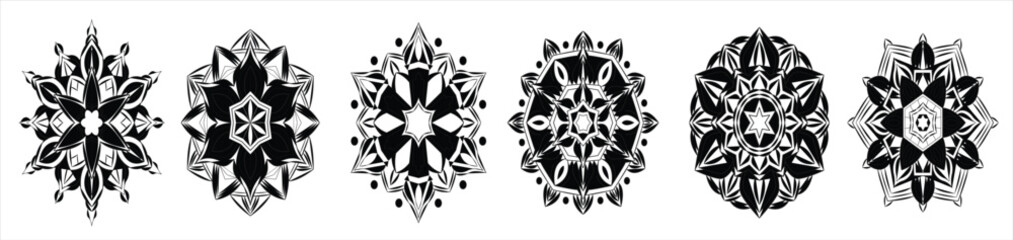 islamic mandala art ornament decoration