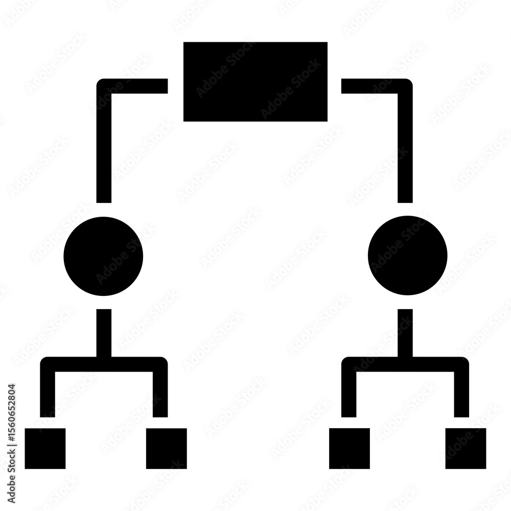 Poster algorithem vector icon