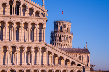 Pisa Cathedral (Duomo di Pisa), a Romanesque masterpiece at the heart of the Piazza dei Miracoli,...