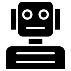robot vector icon