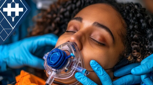 Healthcare professionals administer life saving resuscitation in intensive care unit setting - Powered by Adobe