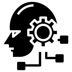 AI vector icon
