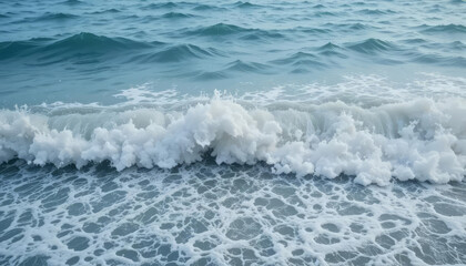 waves on the beach