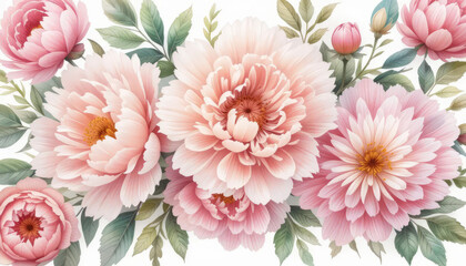 pink chrysanthemum flowers