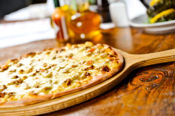 Rustic Sausage and Veggie Pizza Delight