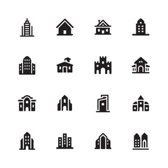 house icons set