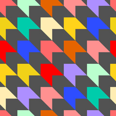 Vector - pied-de-poule seamless pattern, colored template.