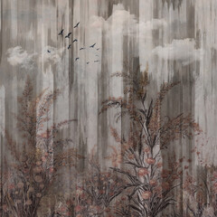 trees in the forest