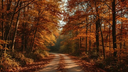 Obraz premium autumn forest