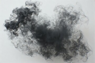 Smoke on white background, White smoke on white background