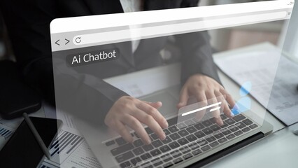 AI Virtual Assistant Artificial Intelligence Chatbot Controlled by Prompt Engineering for...