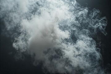Smoke on white background, White smoke on white background
