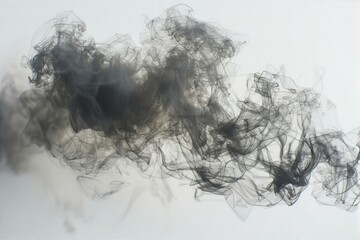 Smoke on white background, White smoke on white background