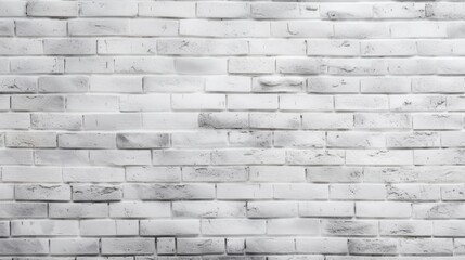 White brick wall background