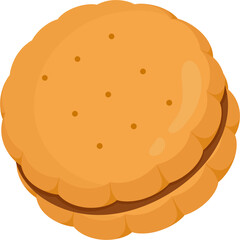 illustration biscuit