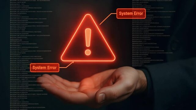 System error alert: troubleshooting common computer problems and fixing software issues quickly and easily