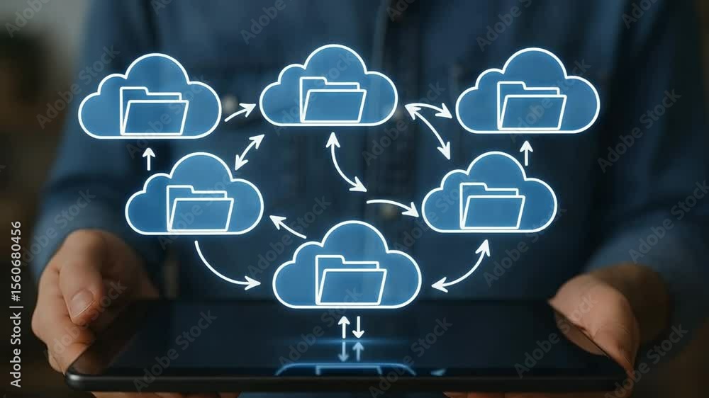 Poster understanding cloud storage: benefits, types, and security best practices for data management