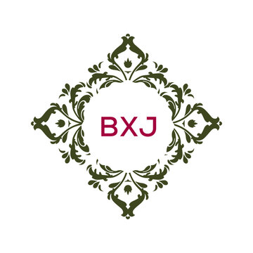 BXJ letter logo abstract design. 