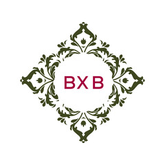 BXB letter logo abstract design. 