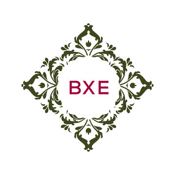 BXE letter logo abstract design. 
