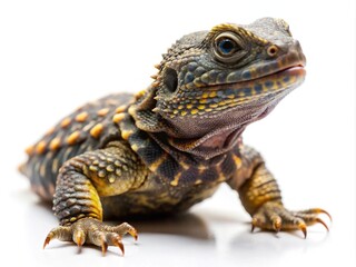 Obraz premium Close up of a Sundaland armless lizard with intricate scale detail