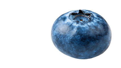Obraz premium Blueberry isolated on a white background PNG. AI GENERATED.