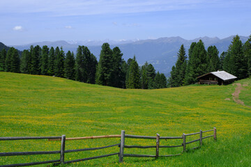 Funes Valley, Adolff Munkel's route, Dolomites, Italy