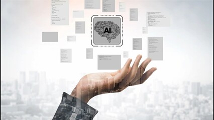 AI Assistant Brain Processor with LLM Technology, Big Data, Machine Learning, Generative AI for...