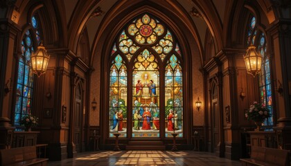 Stained Glass Christmas