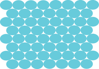 Abstract colourful circles with white background