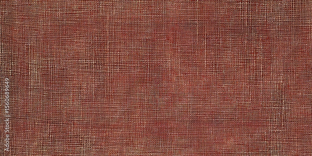 Poster brown and tan fabric with a pattern of lines and dots. the fabric is very textured and has a lot of 