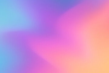 Vibrant Abstract Gradient Background in Pastel Blue, Purple, and Peach Tones