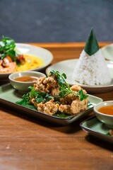 Indonesian food, kuliner nusantara, premium restaurant javanese food, gourmet, chef