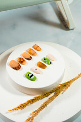 Press On Nail Design model beauty cosmetic fake nail Art stylish