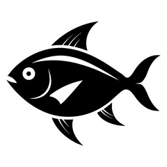 Fish silhouette