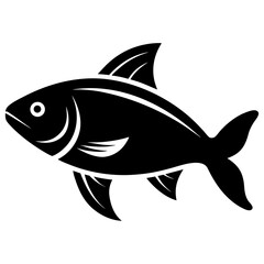 Fish silhouette