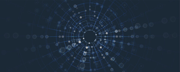 Abstract circuit board pattern technology concept background