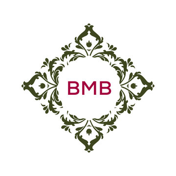 BMB letter logo design 
