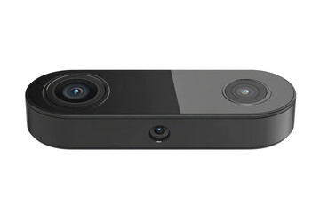 Obraz premium Immersive 3D camera capturing stunning depth and detail for virtual tours and augmented on transparent background