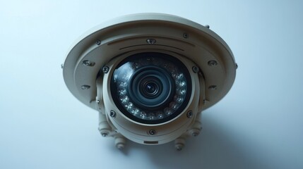 Surveillance camera captures moments in a high tech environment with clarity