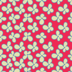 seamless pattern with flowers