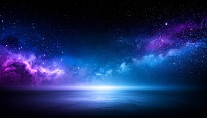 Obraz premium Cosmic Vista A Stunning Nebula Landscape in Deep Space with Galactic Dust and Starlight