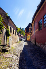 Street of Sighisoara Citadel
