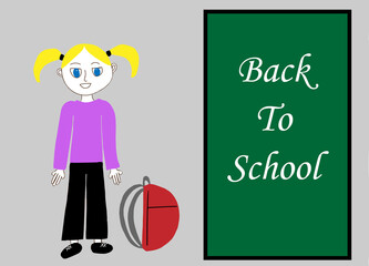 back to school concept