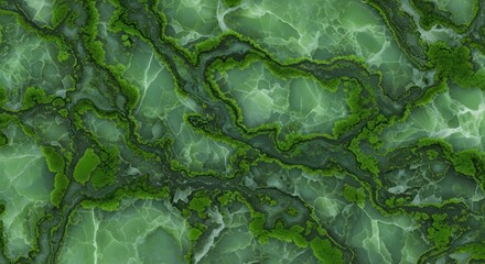 Obraz premium Stunning Green Marble Texture High-Resolution Background Image