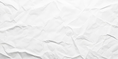 Obraz premium Crinkled white paper texture (4)