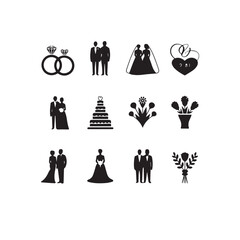 set of icons
